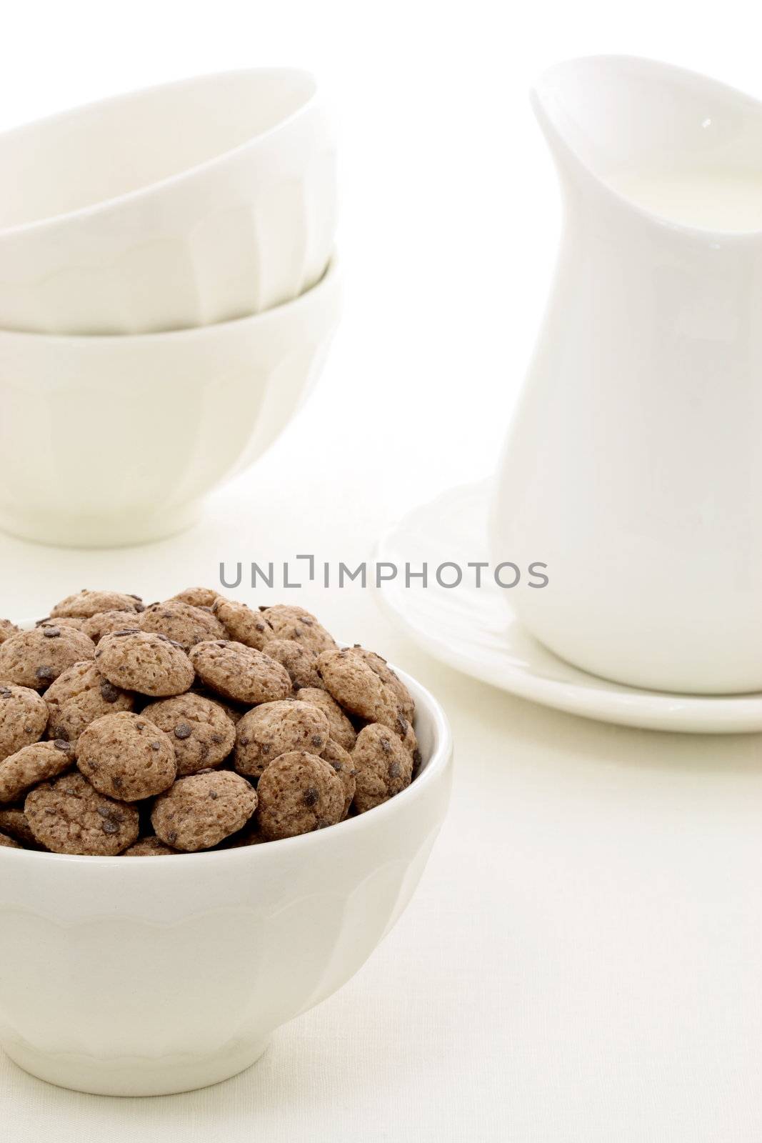 delicious and nutritious whole wheat chocolate chips cookies cereal, flavorful, funny and healthy addition to kids breakfast