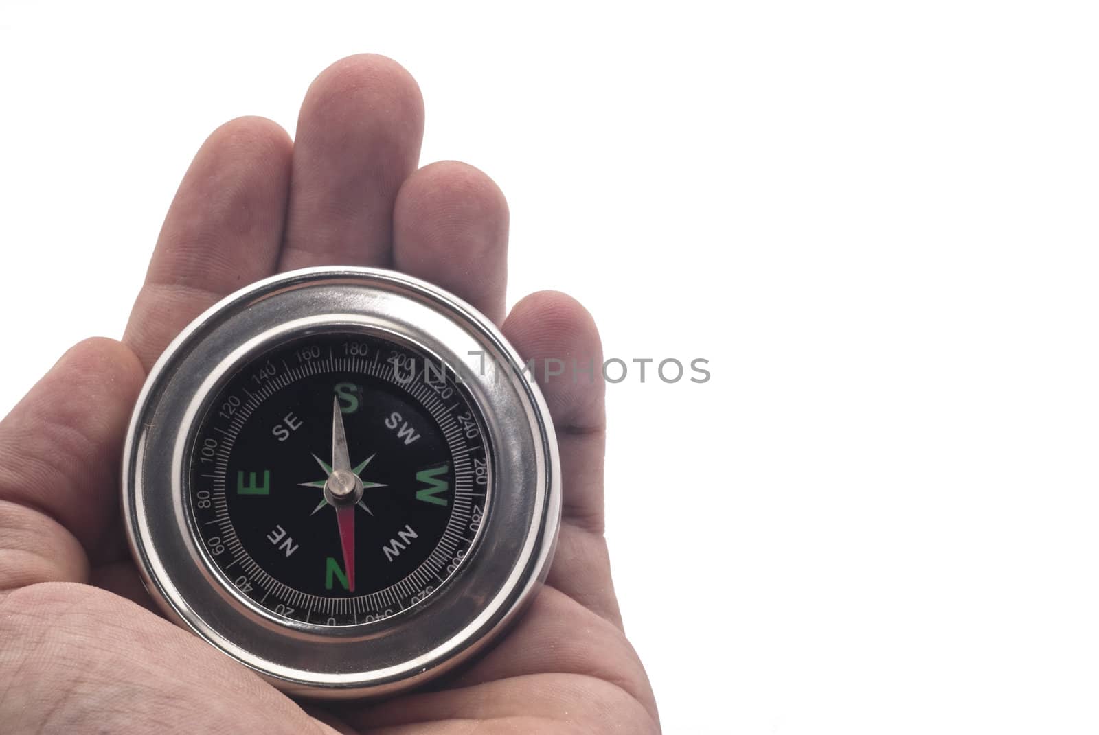 compass on hand by gandolfocannatella