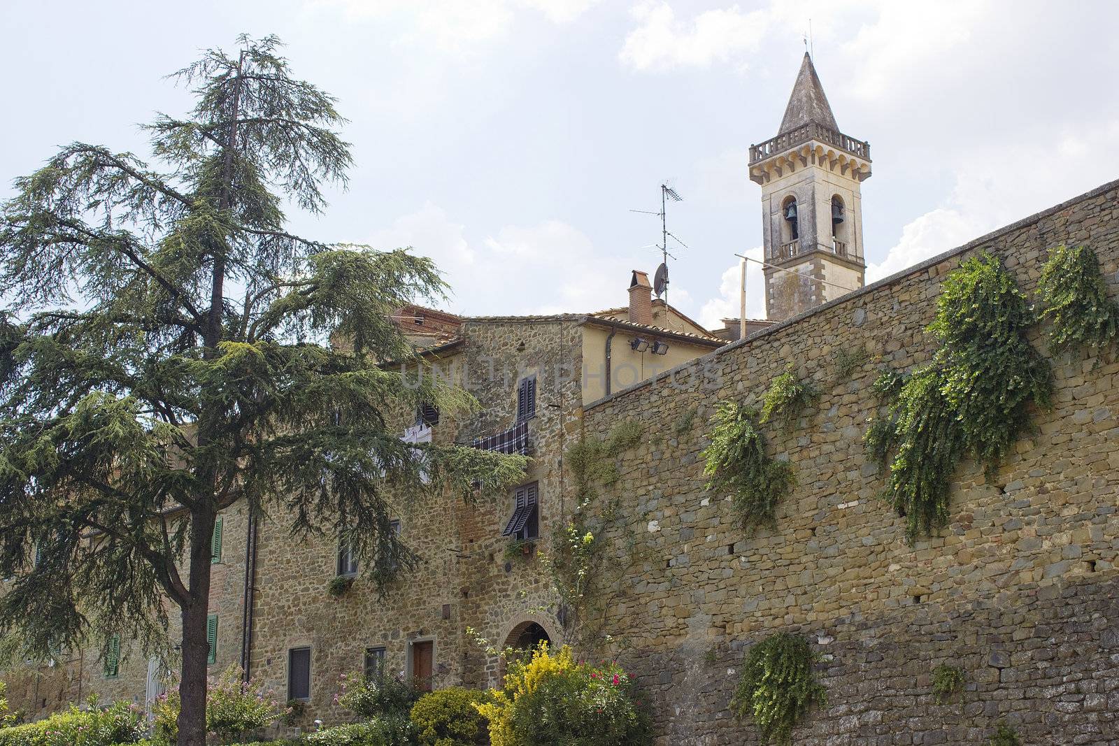Village Vinci in Tuscany, Italy 