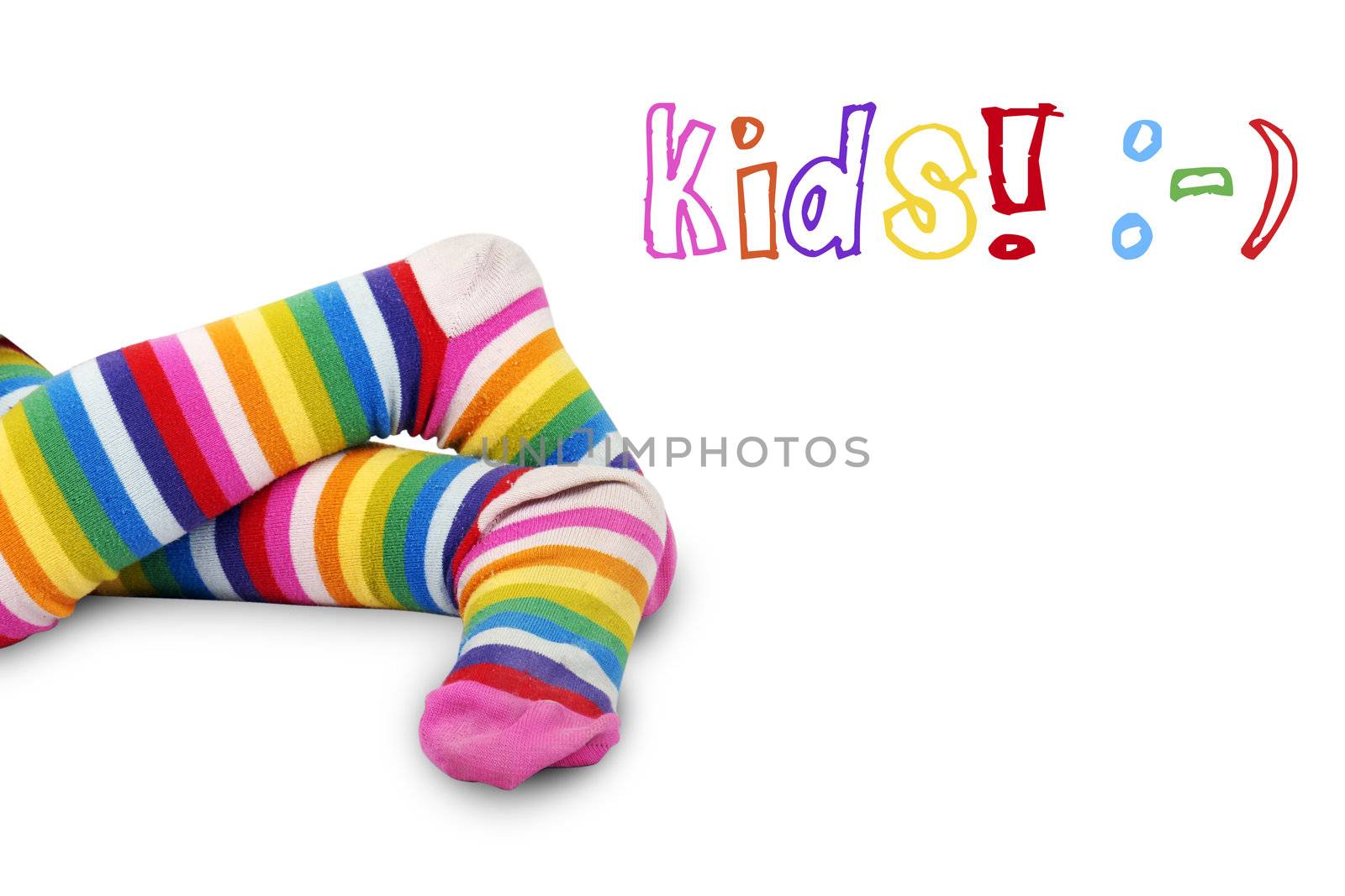 Colorful kid's feet by Mirage3