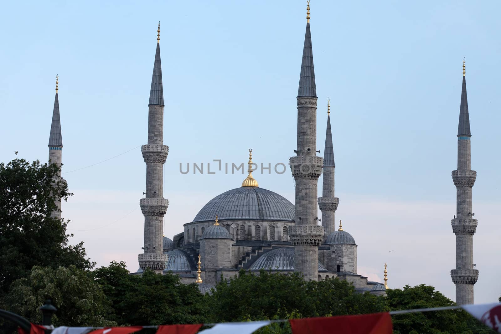 Istambul - The Sultan Ahmed Mosque Mosque, popularly known as the Blue Mosque 
