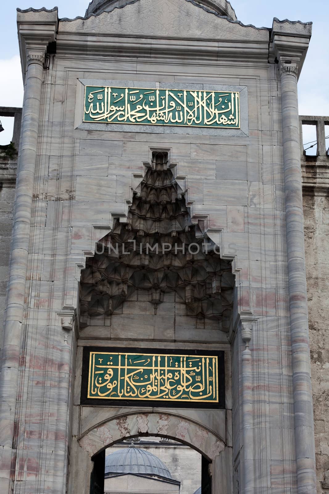 Istambul - The Sultan Ahmed Mosque Mosque, popularly known as the Blue Mosque 