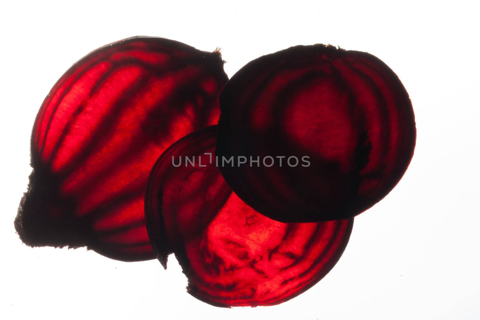 sliced raw beet