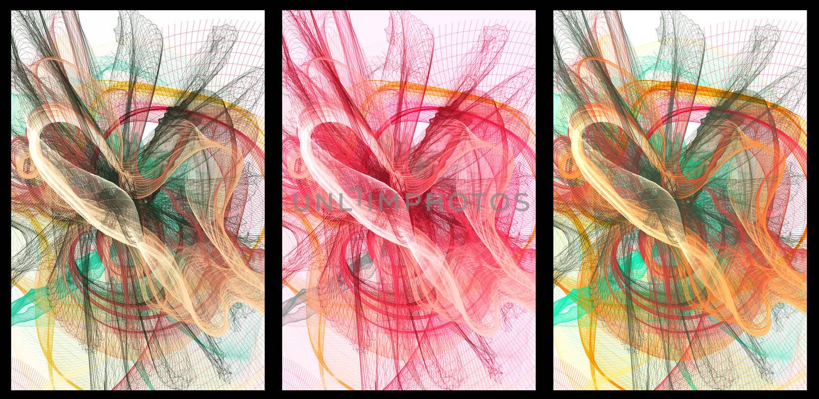 Abstract Background paper flow and creative artwork by jaggat