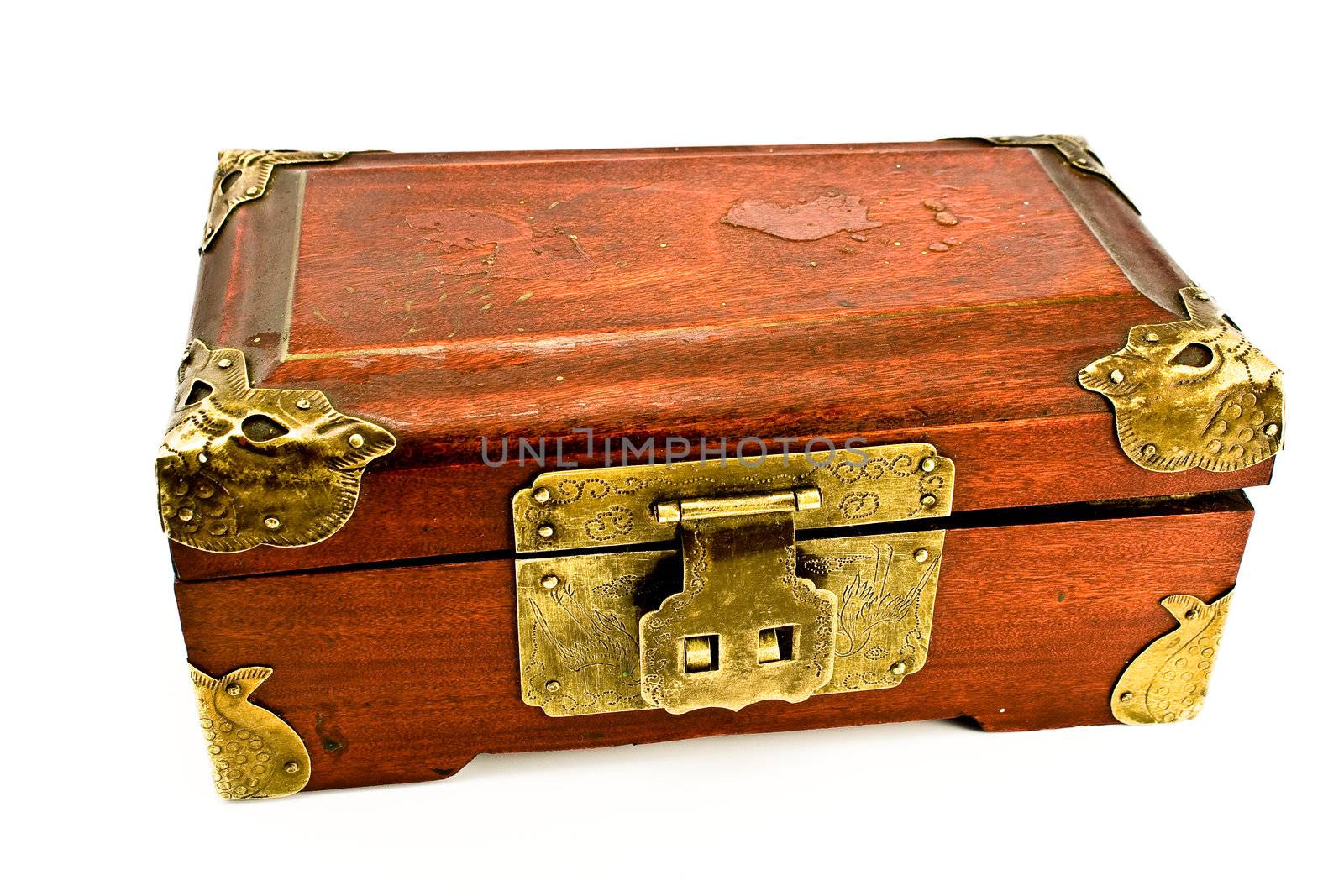 Antique wooden chest by gavran333