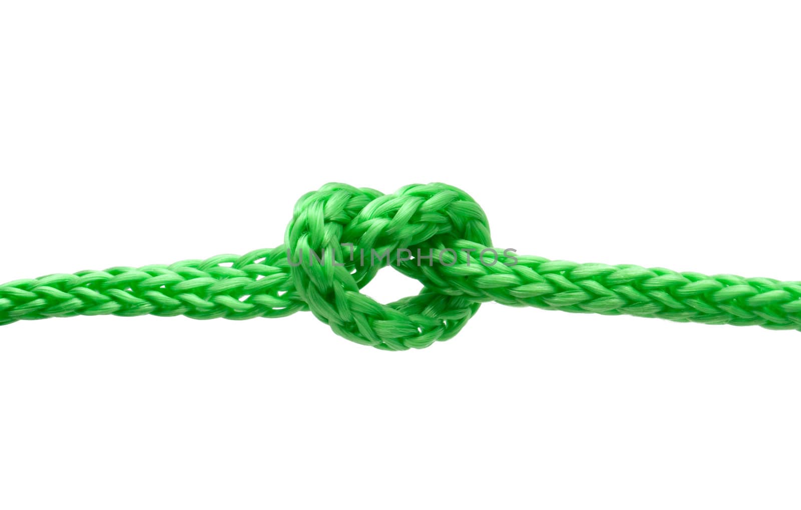 Knot isolated on white background