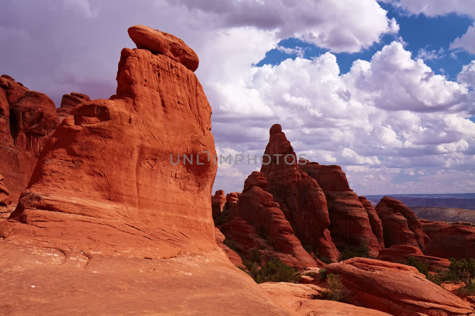 Red Desert, Arches National Park, Utah, USA