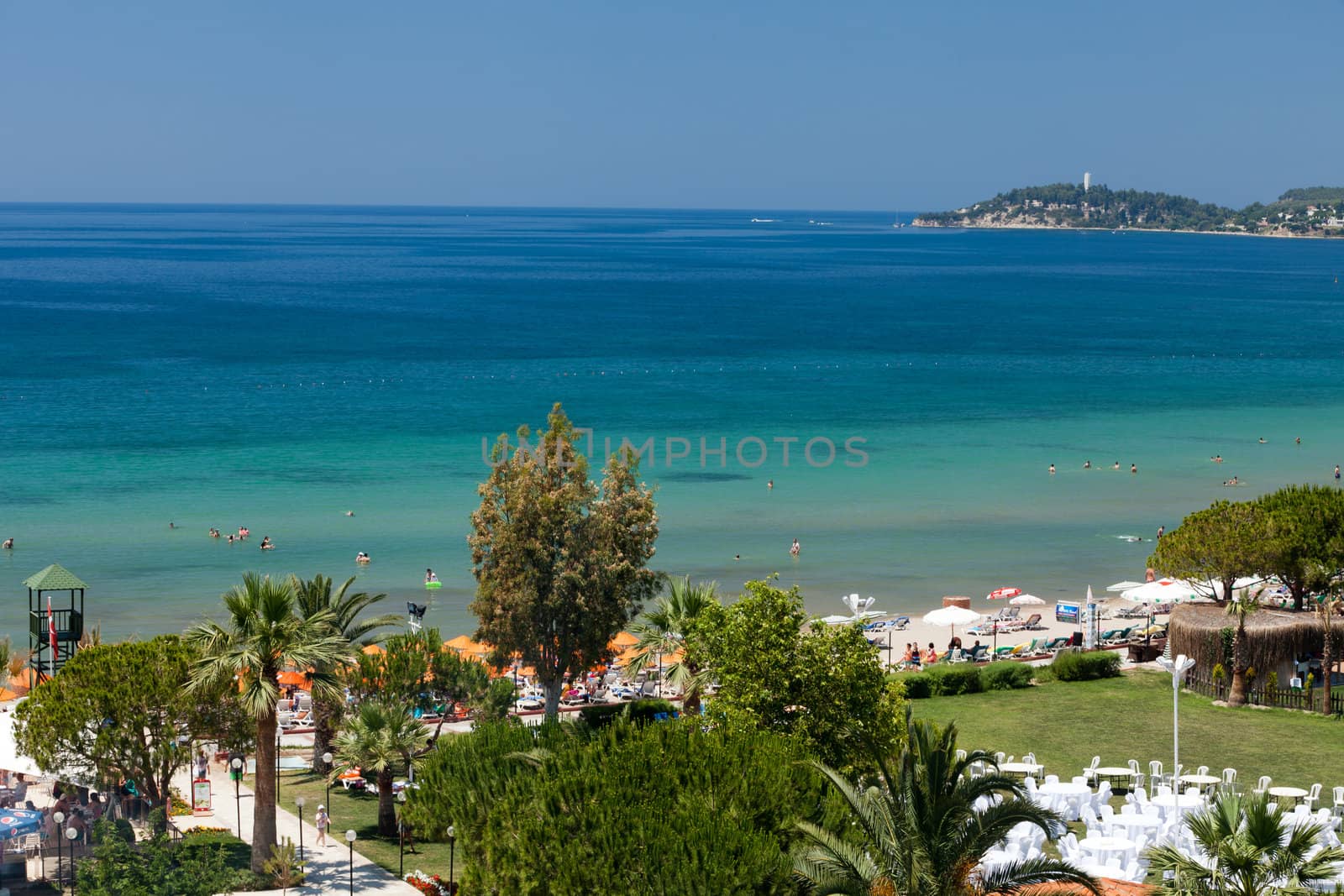 Aegean coast - Recreaiton area and beach