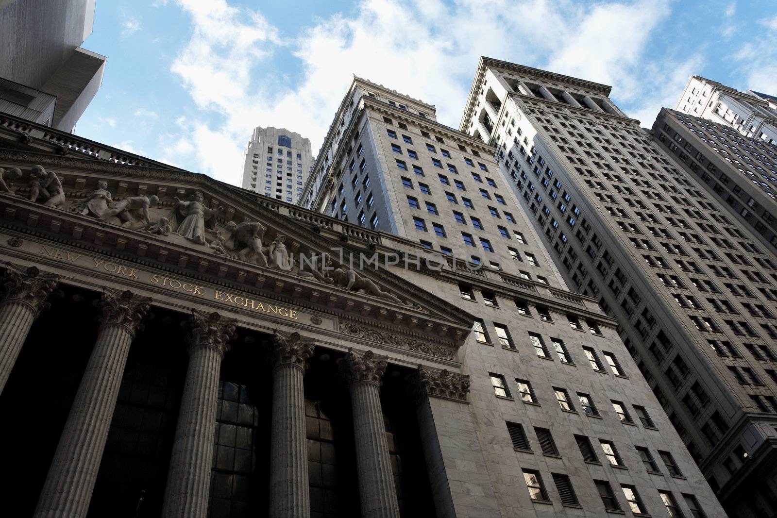 Wall Street - New York Stock Exchange by studiovitra
