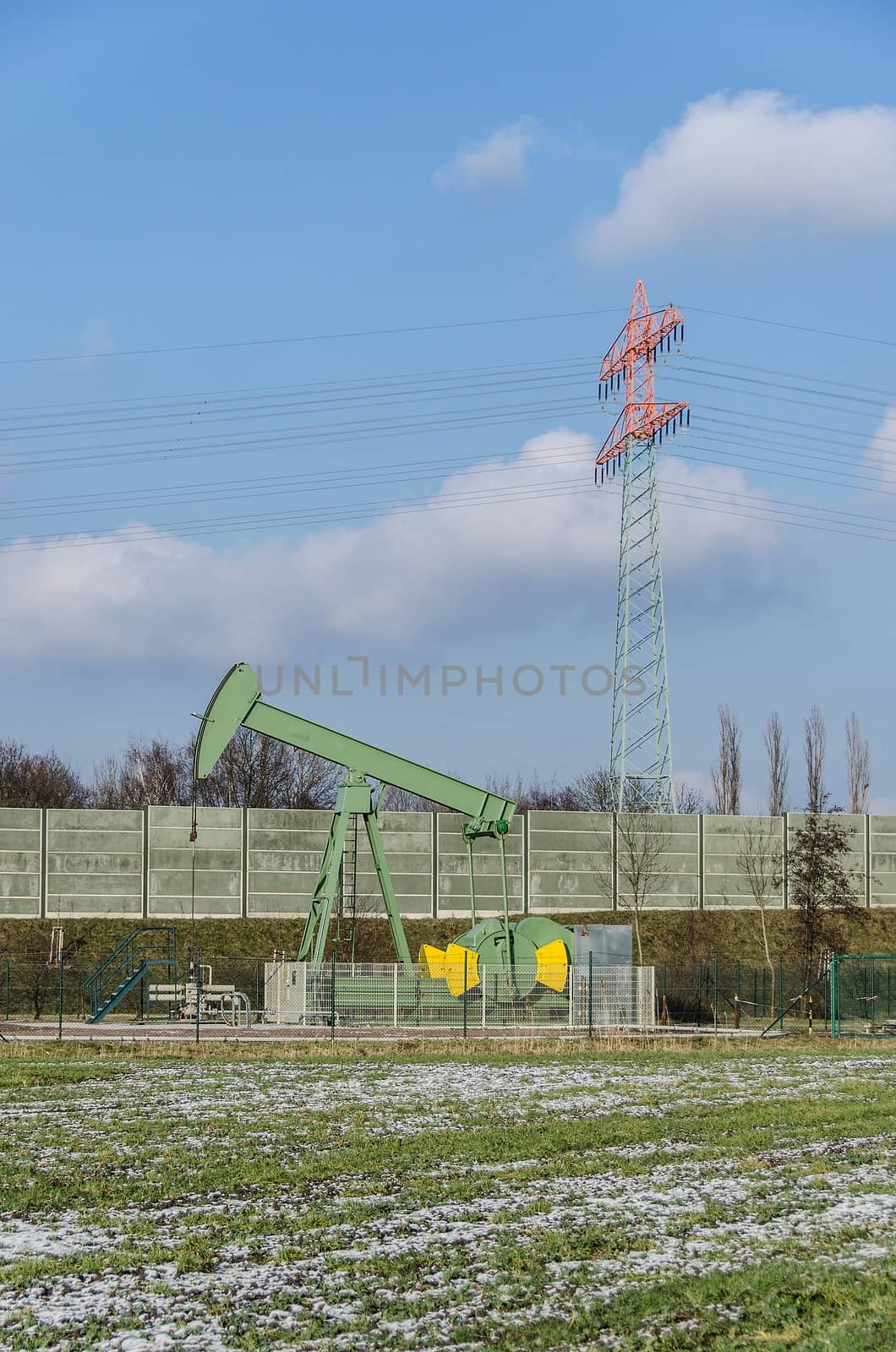Crude oil production in Hamburg
