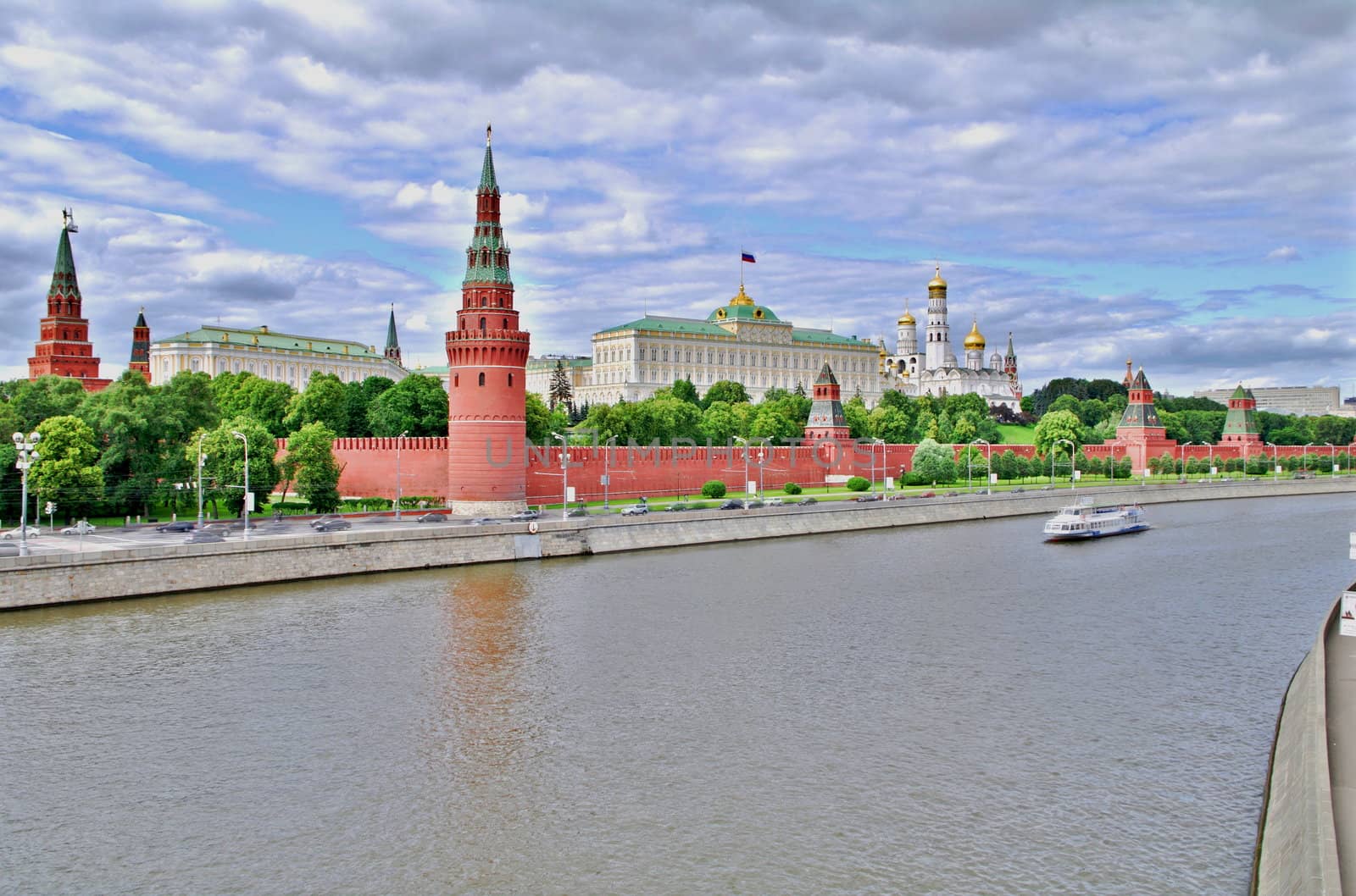 Moscow Kremlin by Stoyanov