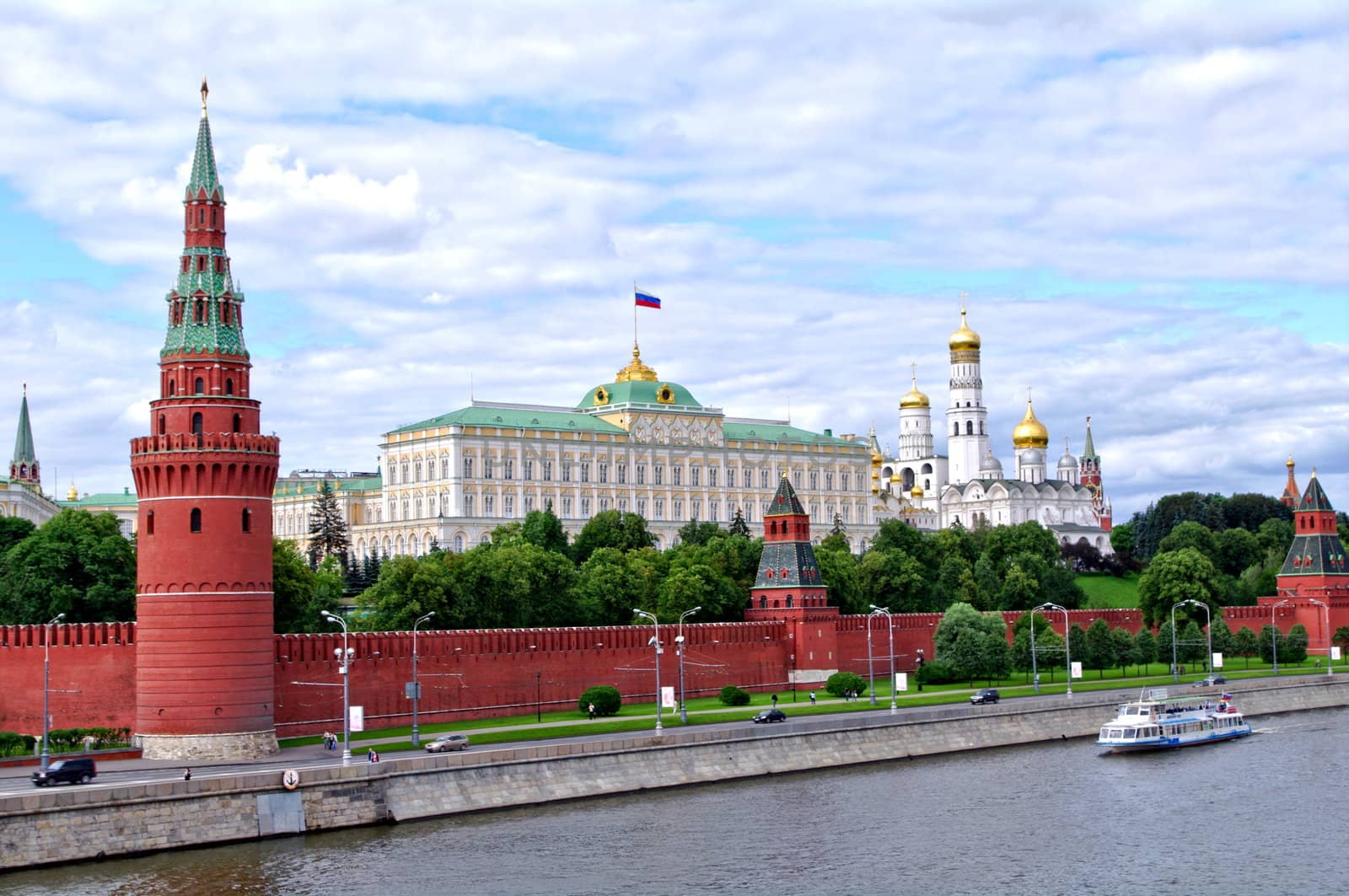 Moscow Kremlin by Stoyanov