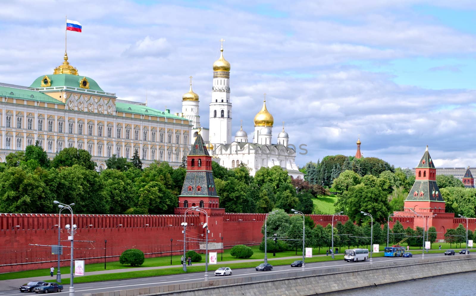 Moscow Kremlin by Stoyanov