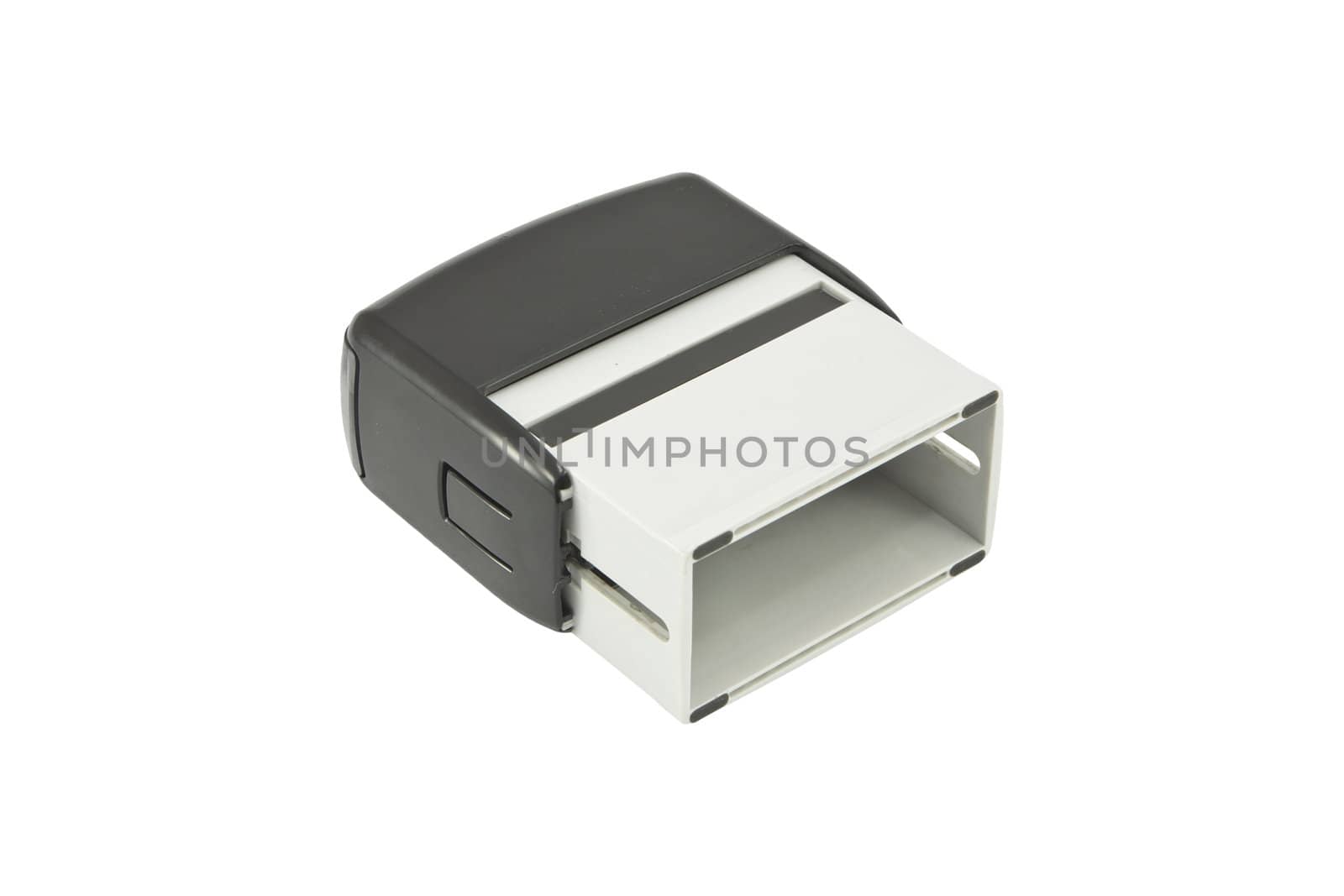 A hand stamper isolated on white background