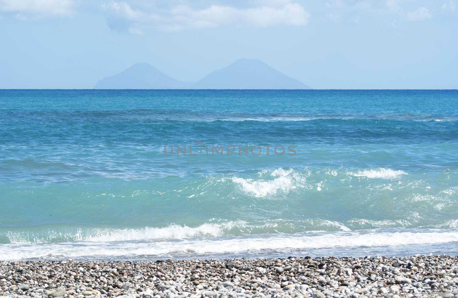 Brolo beach, Messina, Sicily by gandolfocannatella