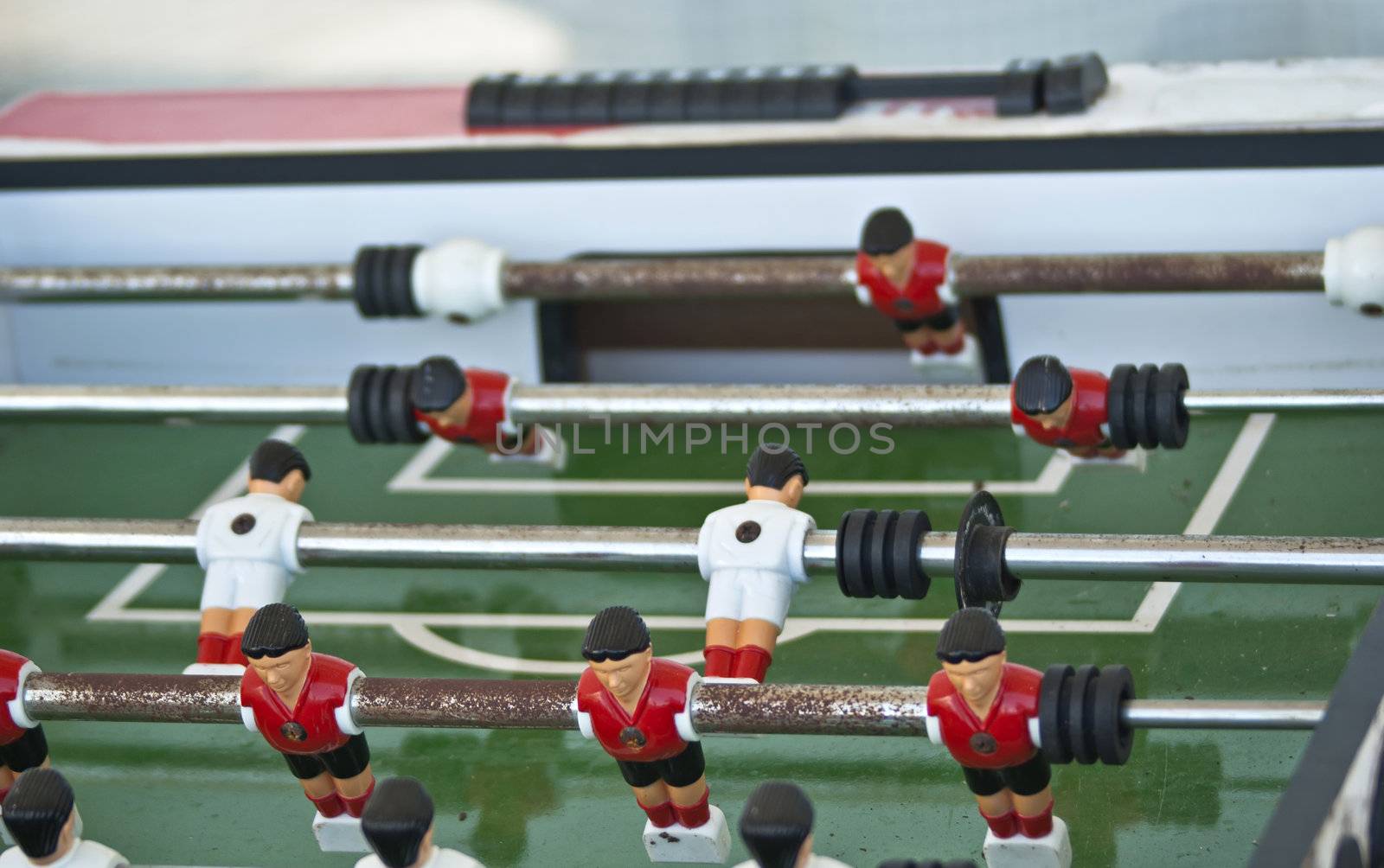 Calcio balilla (foosball) by gandolfocannatella