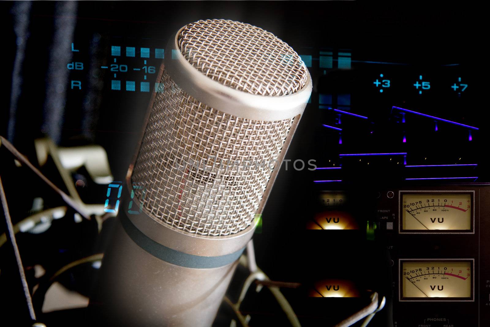 Studio Microphone and recording gear by GunterNezhoda