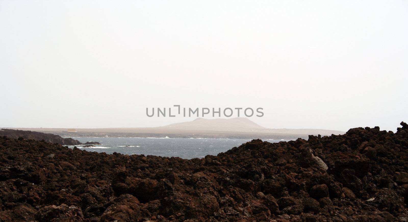 Landscape image from the isle of Lanzarote, Canarias.