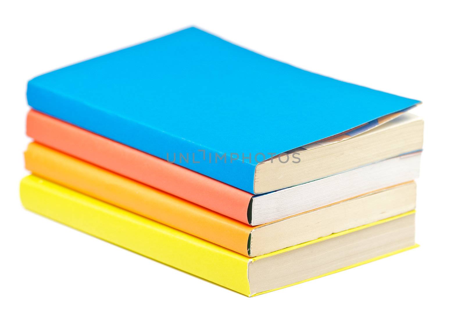 Pile of multicolored books