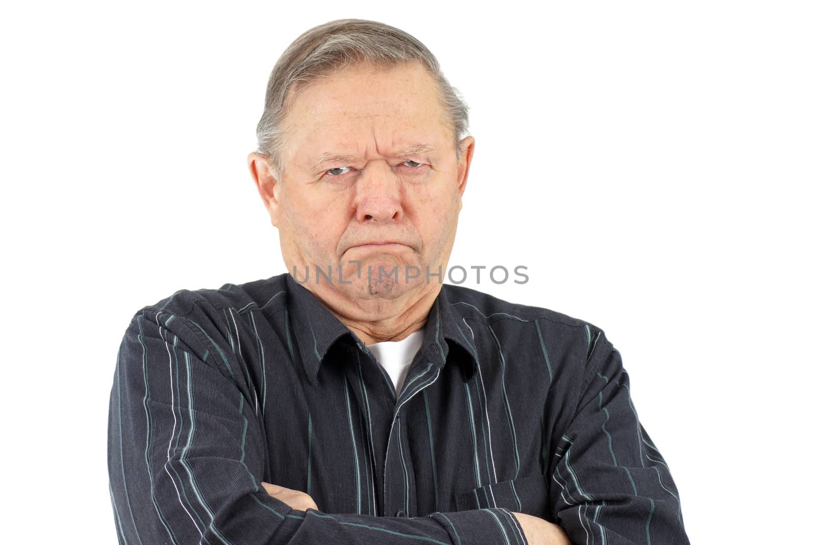 Grumpy old man by Mirage3