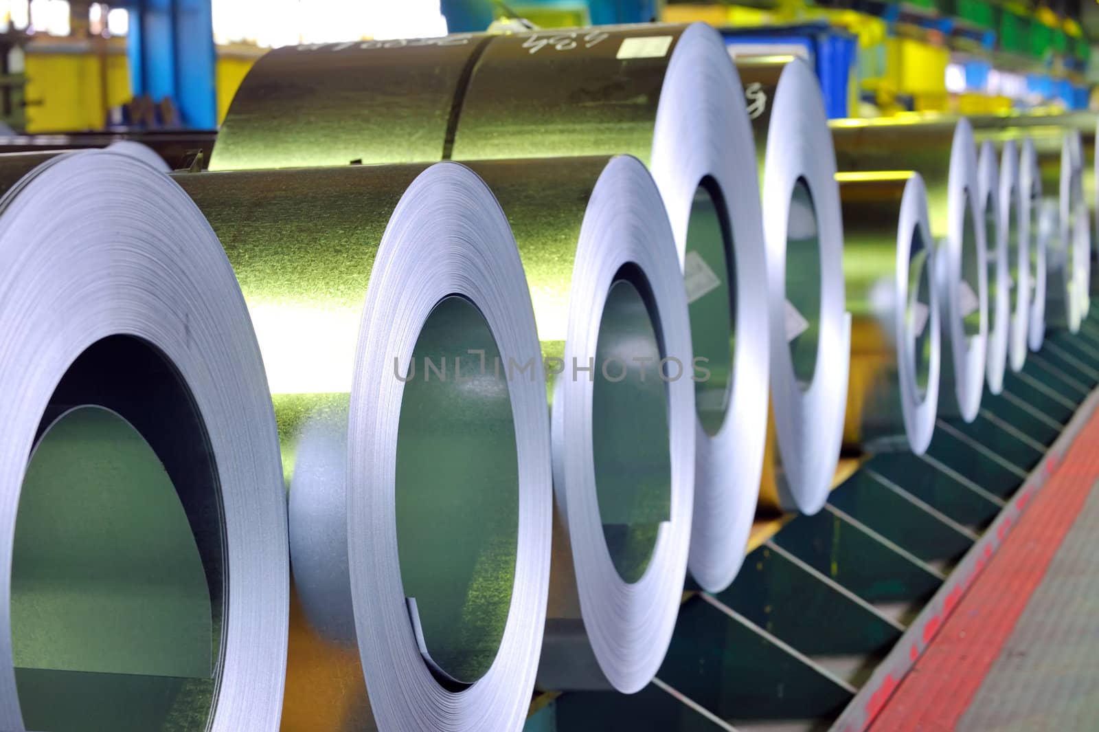 rolls of zinc steel sheet