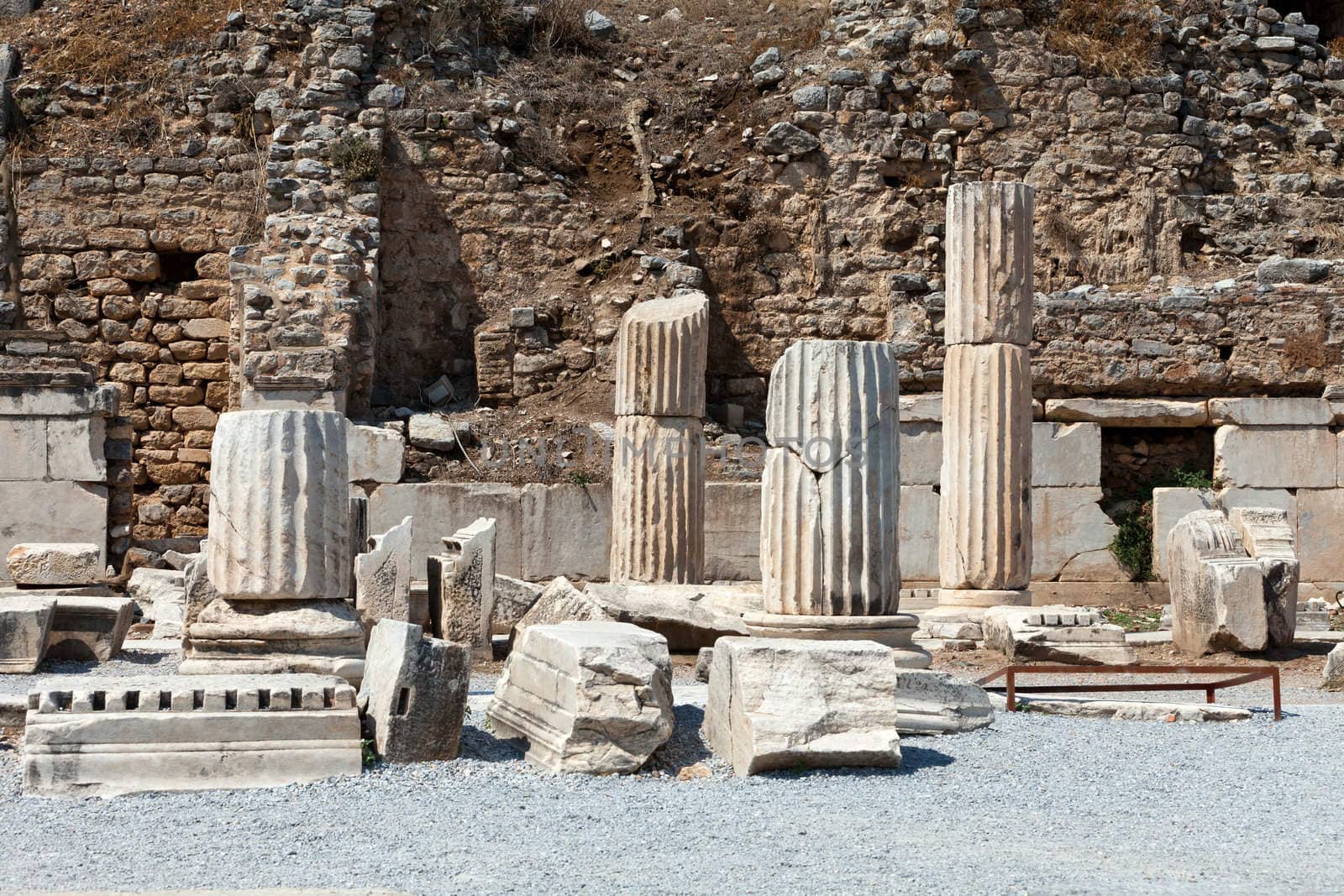 Ruins of the ancient Greek city Ephesus