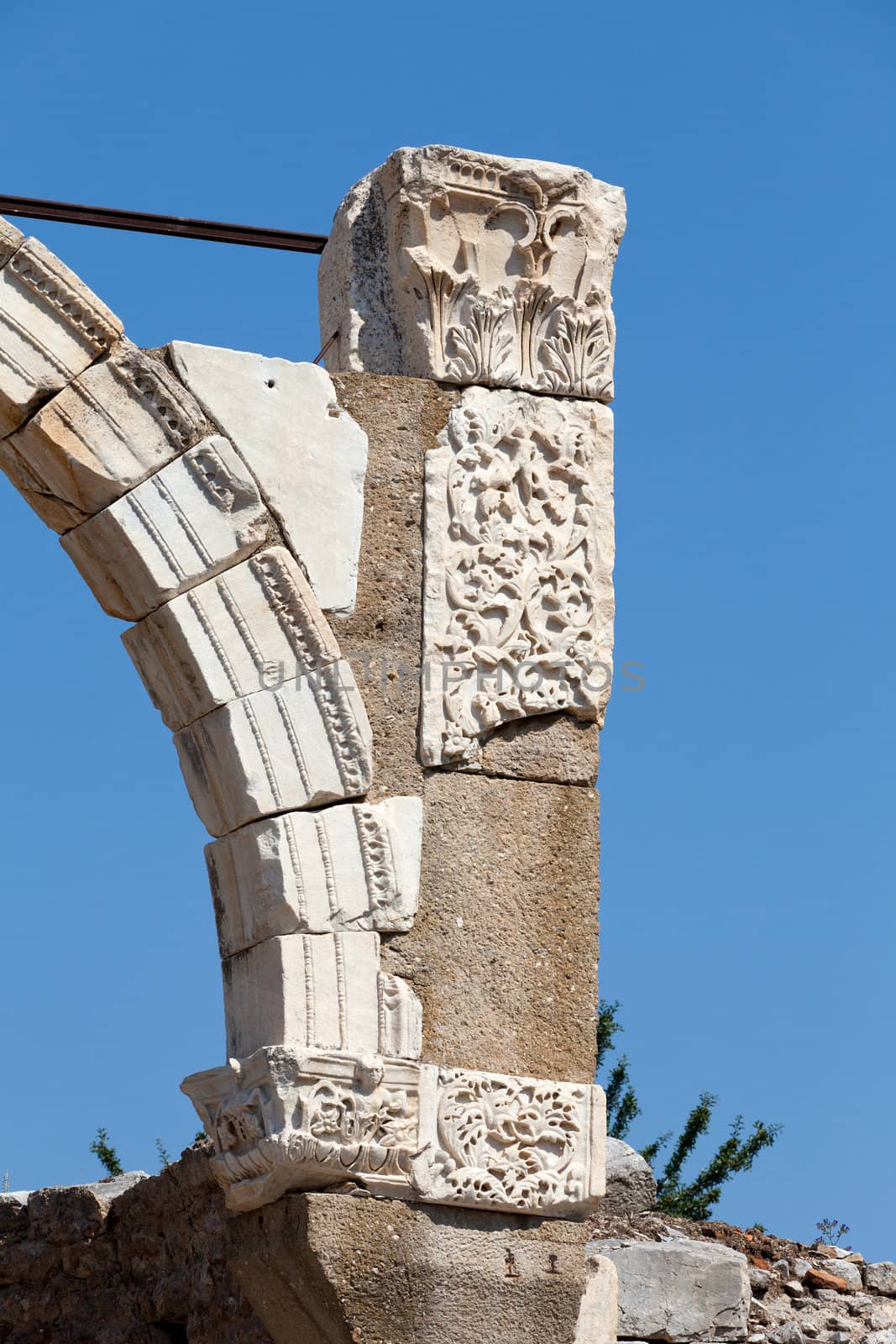 Ruins of the ancient Greek city Ephesus