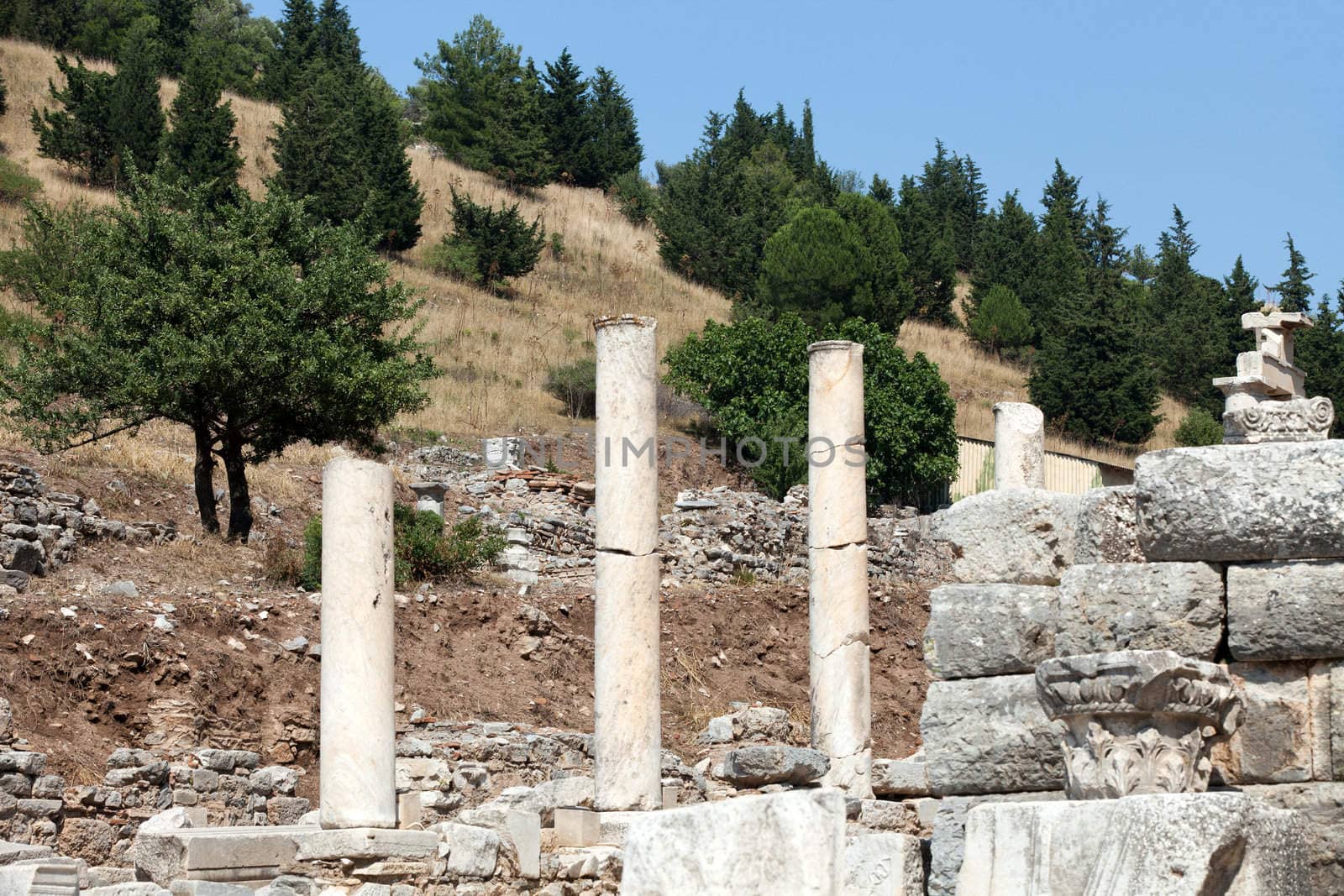 Ruins of the ancient Greek city Ephesus