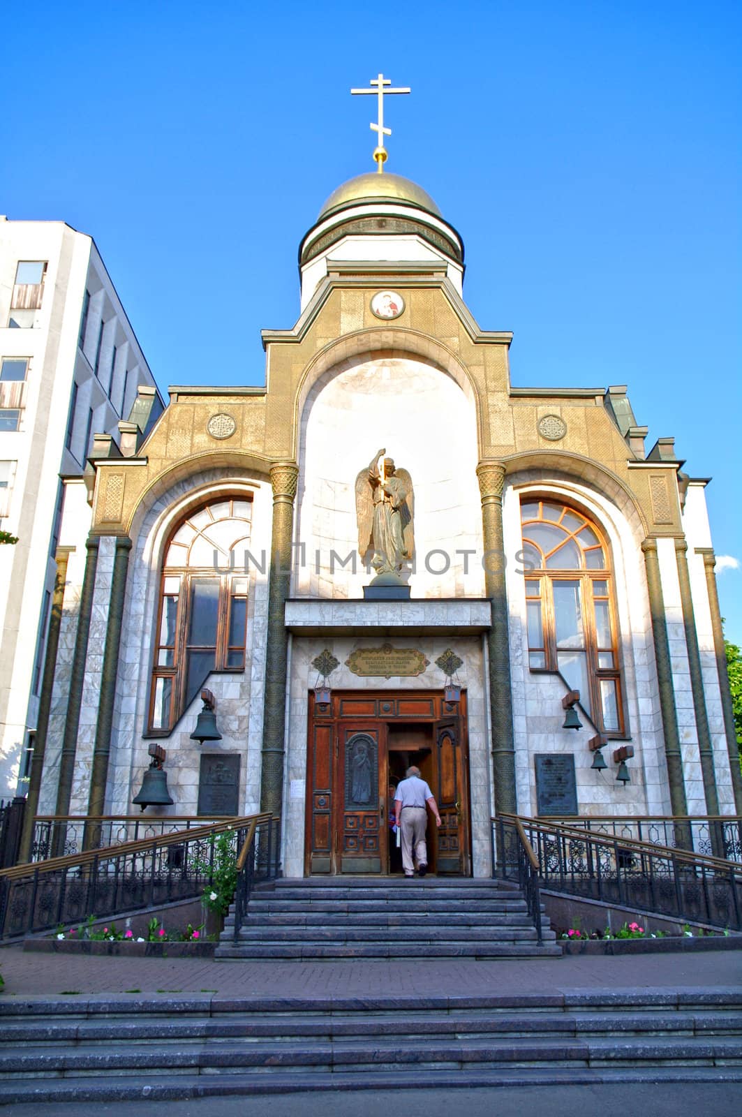 Chapel ok Kazan godmother in Moscow