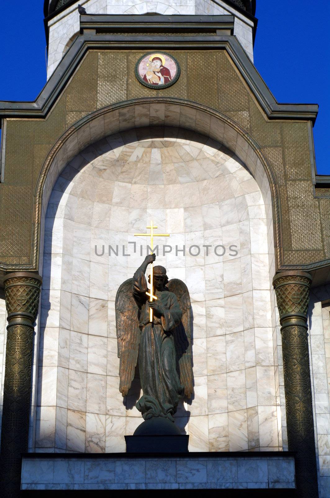 Chapel ok Kazan godmother in Moscow by Stoyanov