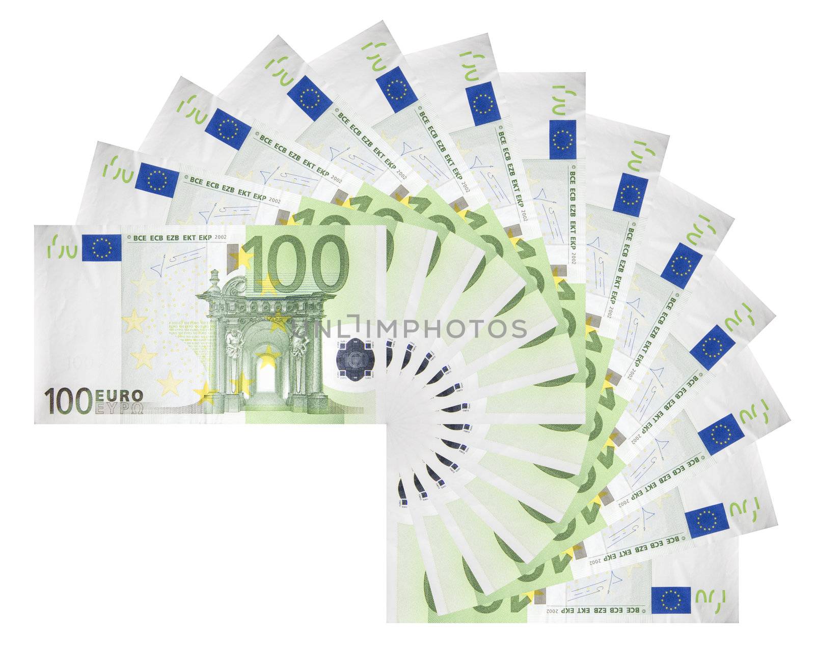 Euro banknotes. by domencolja