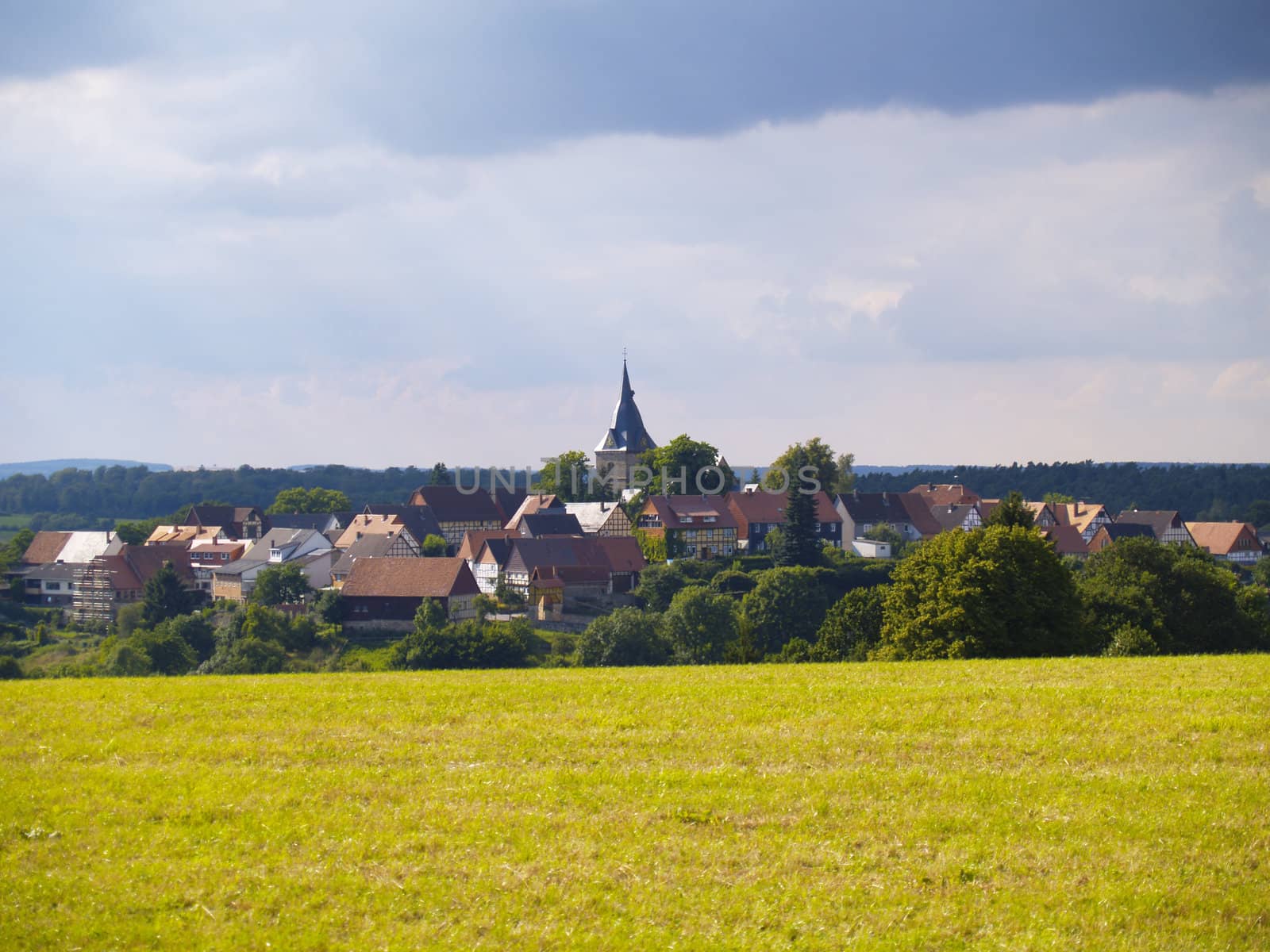 View of Bad Arolsen-Landau