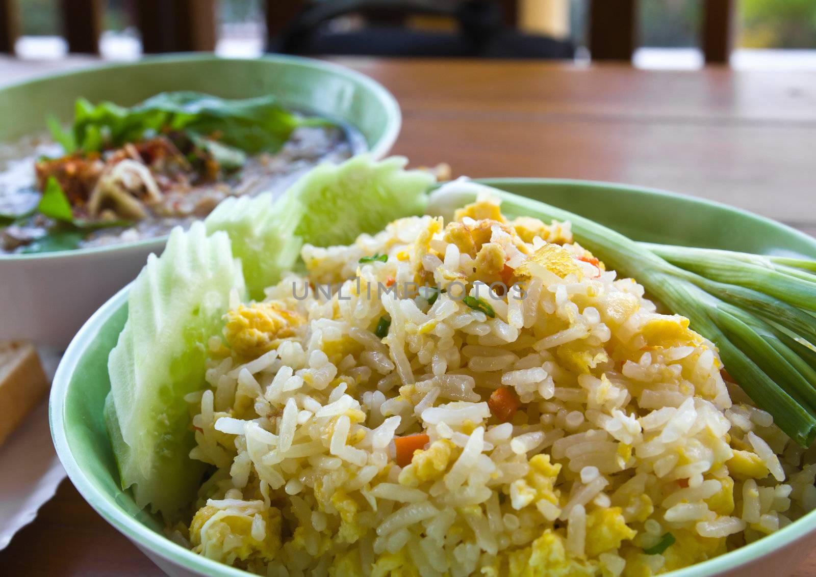 Close-up Thai food fried rice