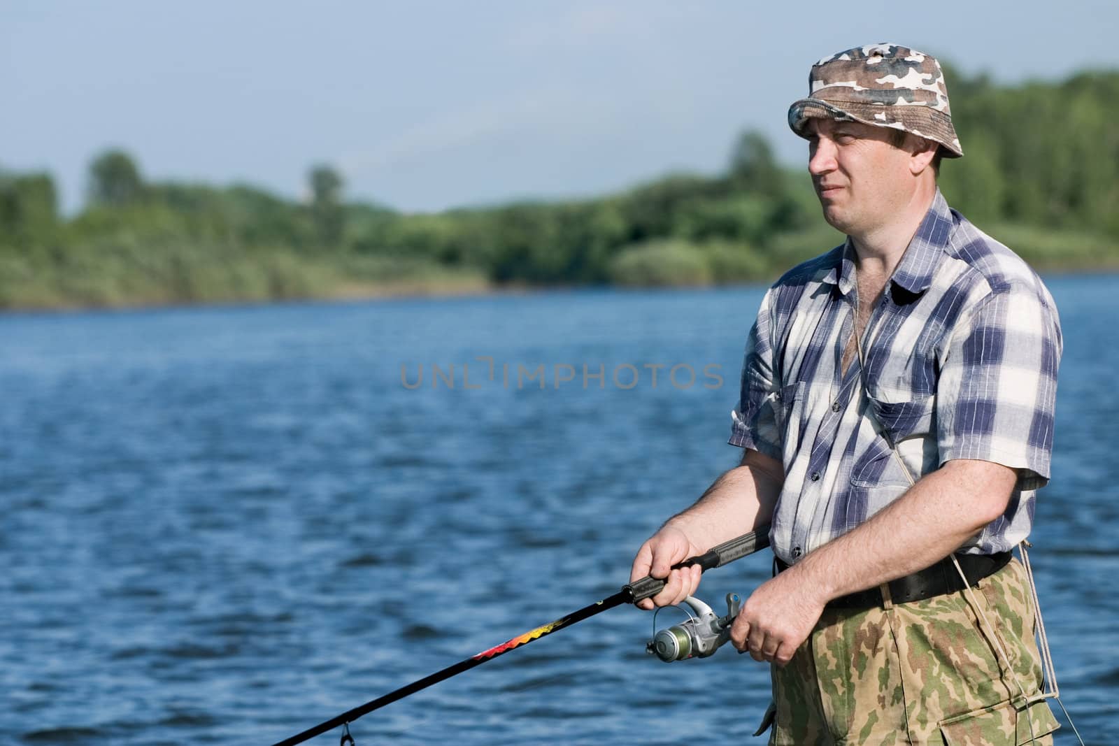 The fisherman by Ohotnik