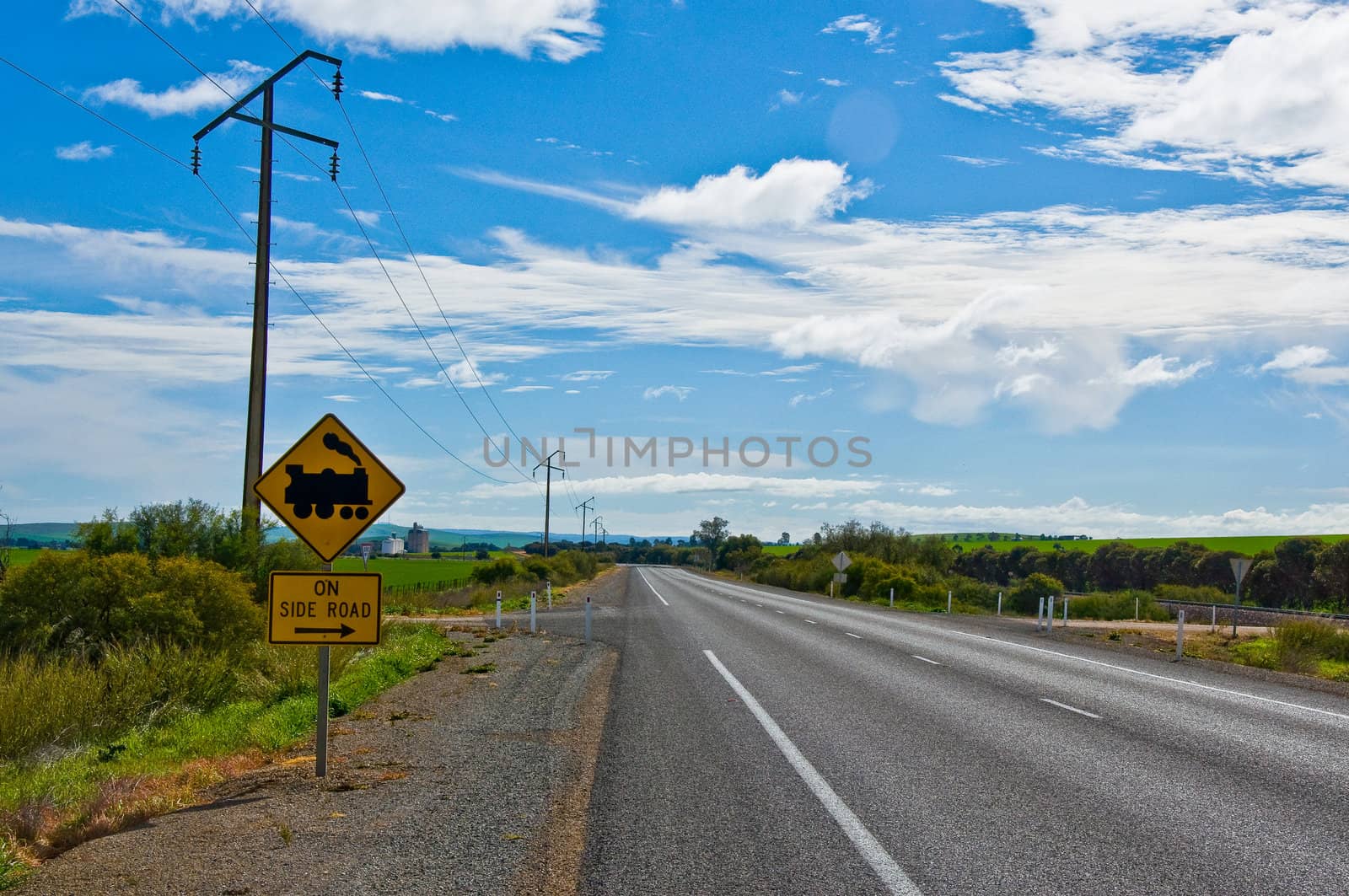 the stuart highway on the australian outback