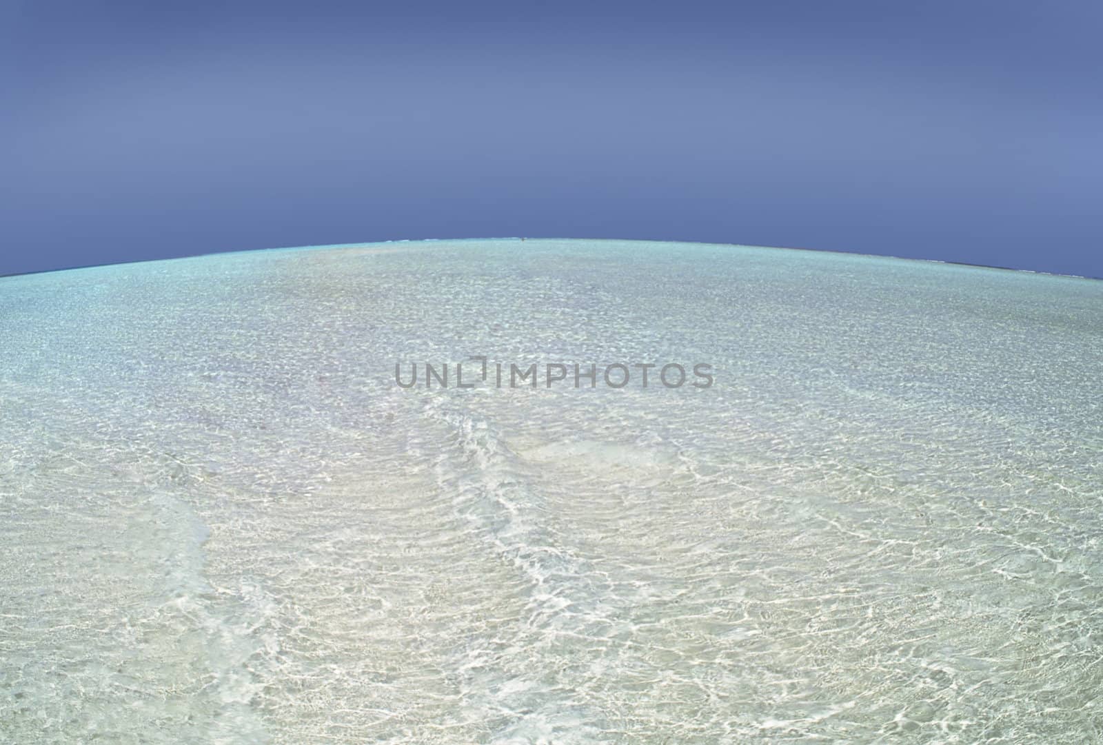 Blue sky,sun and sea