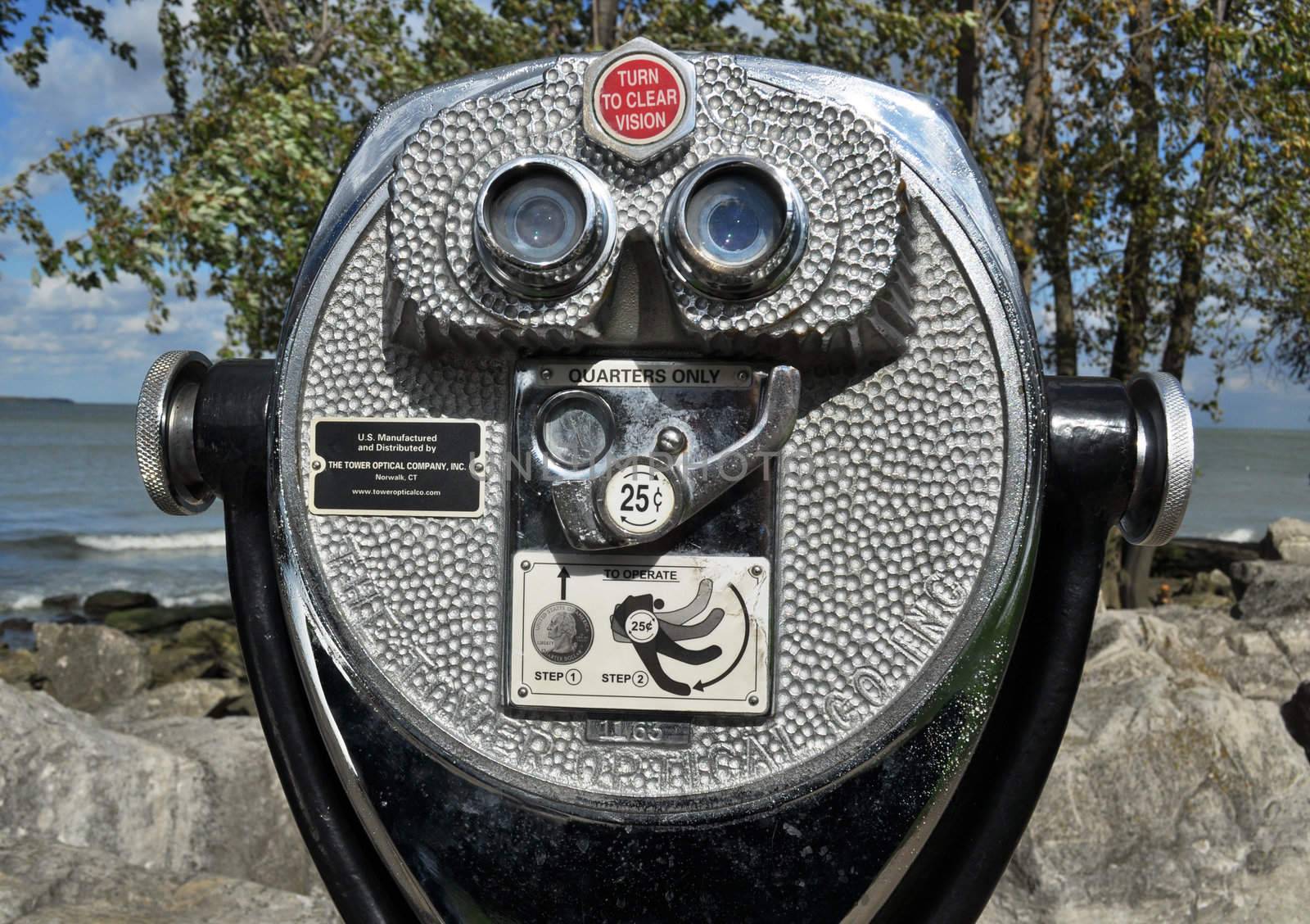 Viewfinder on the rocks