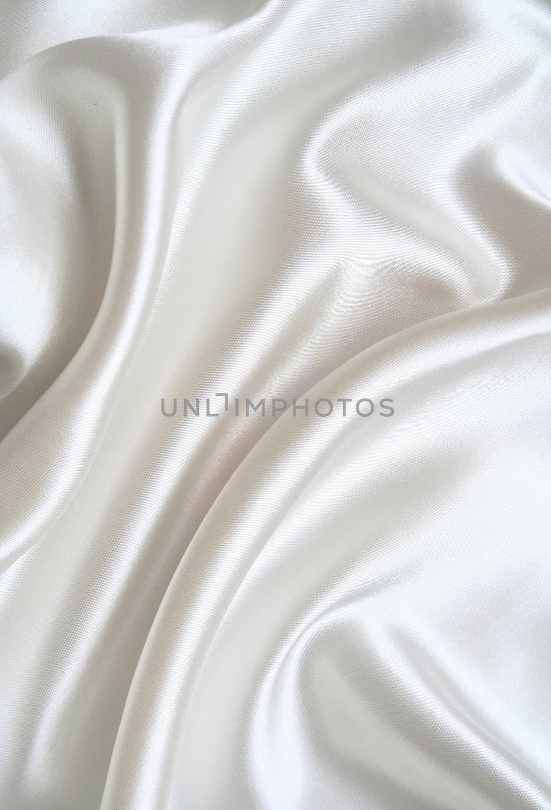 Smooth elegant white silk can use as background