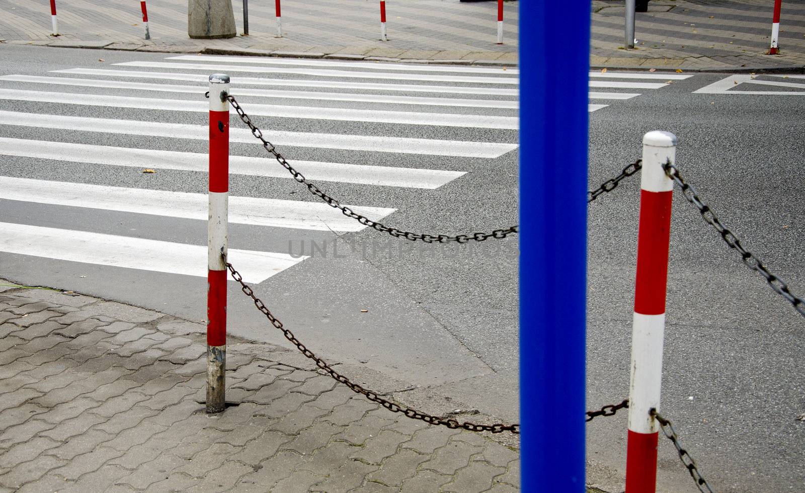 urban street colorful  crossing
