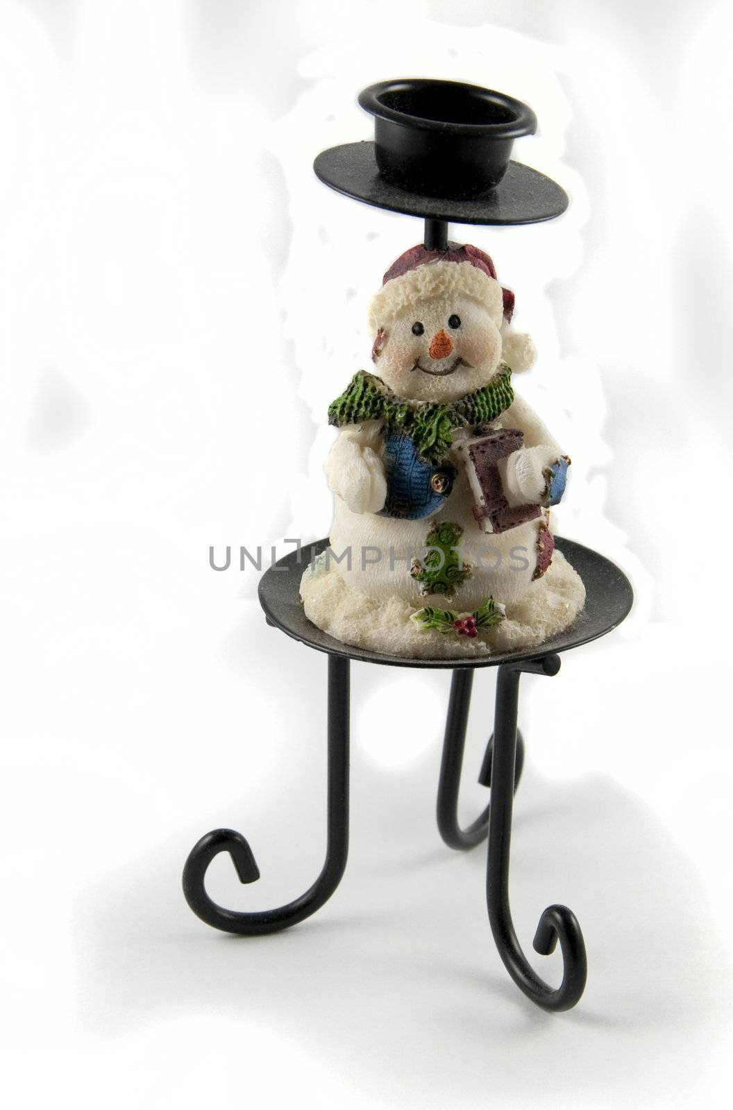 A decorative snowman for Christmas