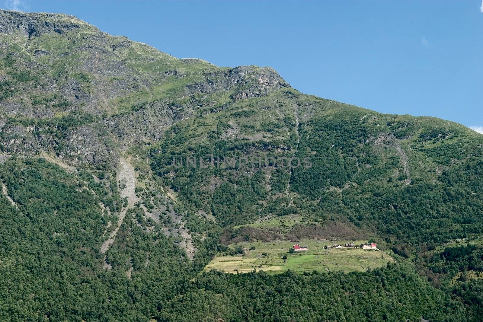 Mountain Farm by leaf