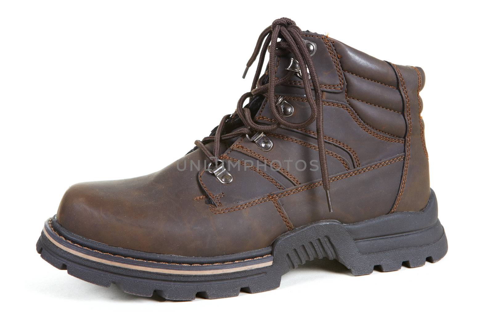 Brown man shoes by petrkurgan