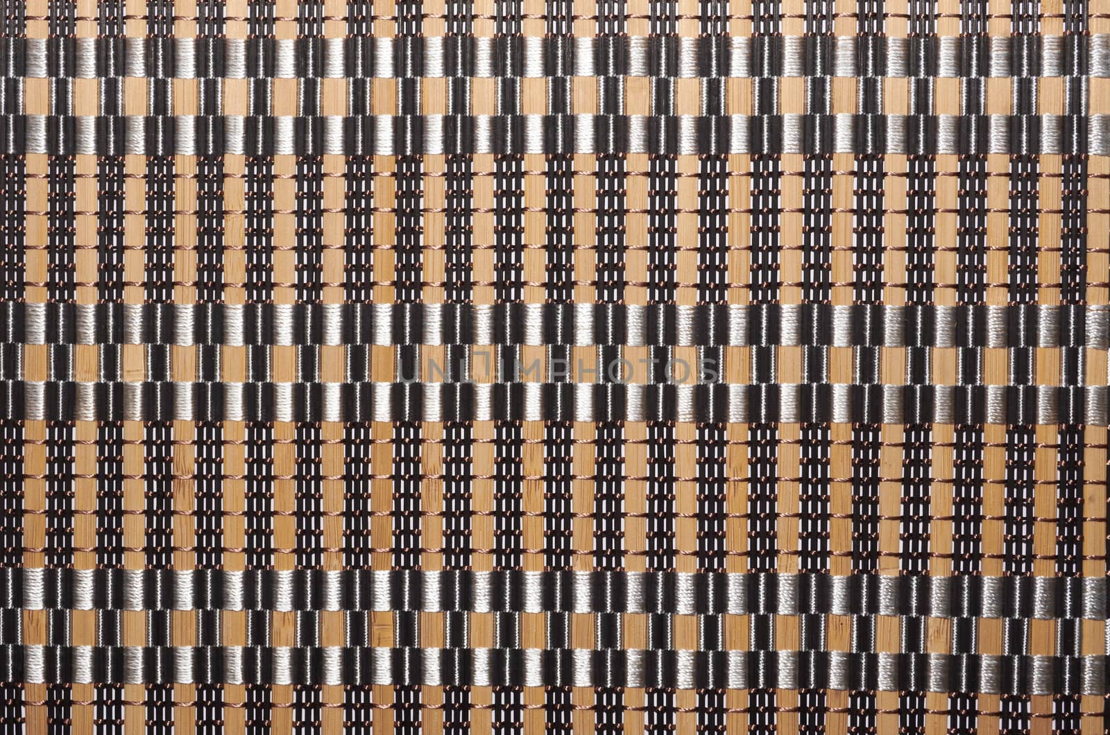 Bamboo.Unusual woven bamboo tablecloth as a natural background