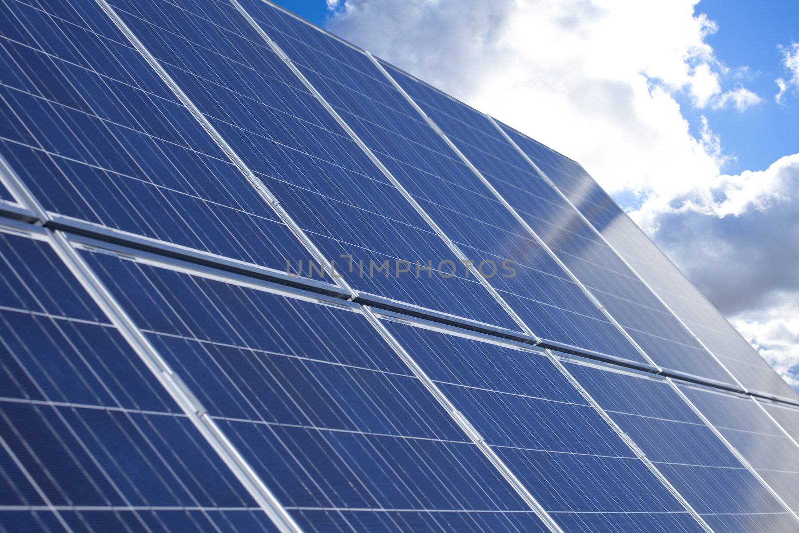 Photo of the Photovoltaic panels