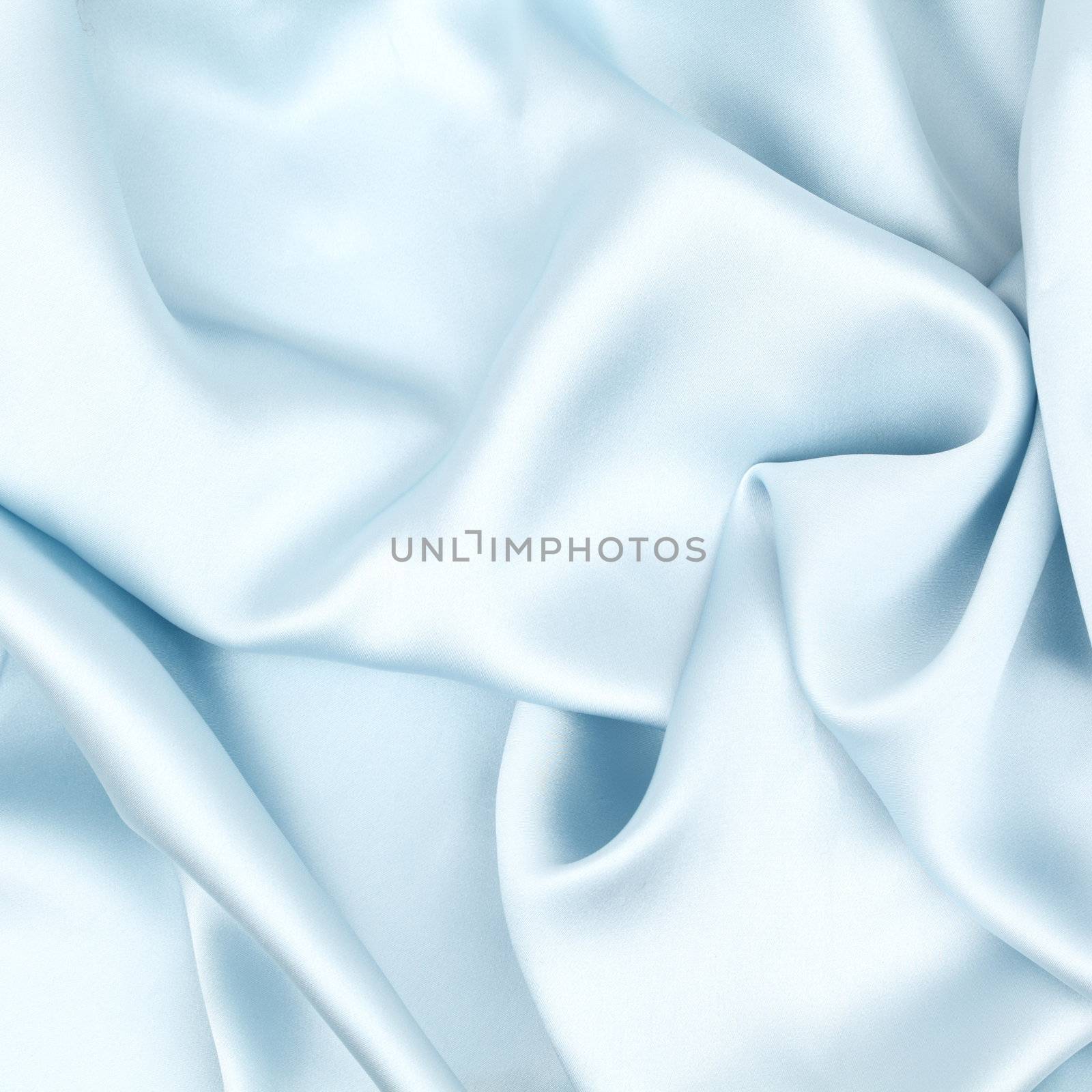 blue satin background closse up