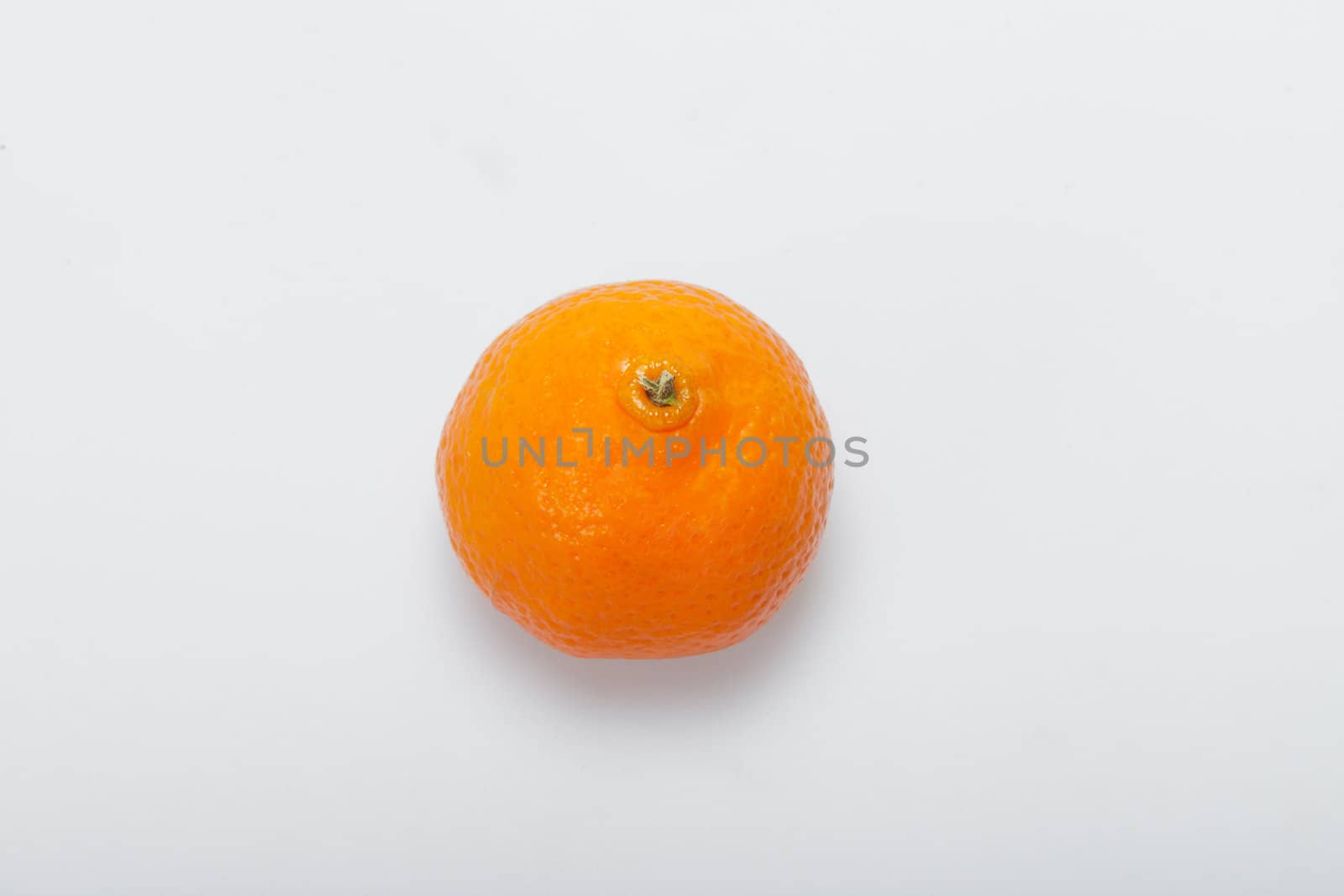 fresh mandarin isolated on white