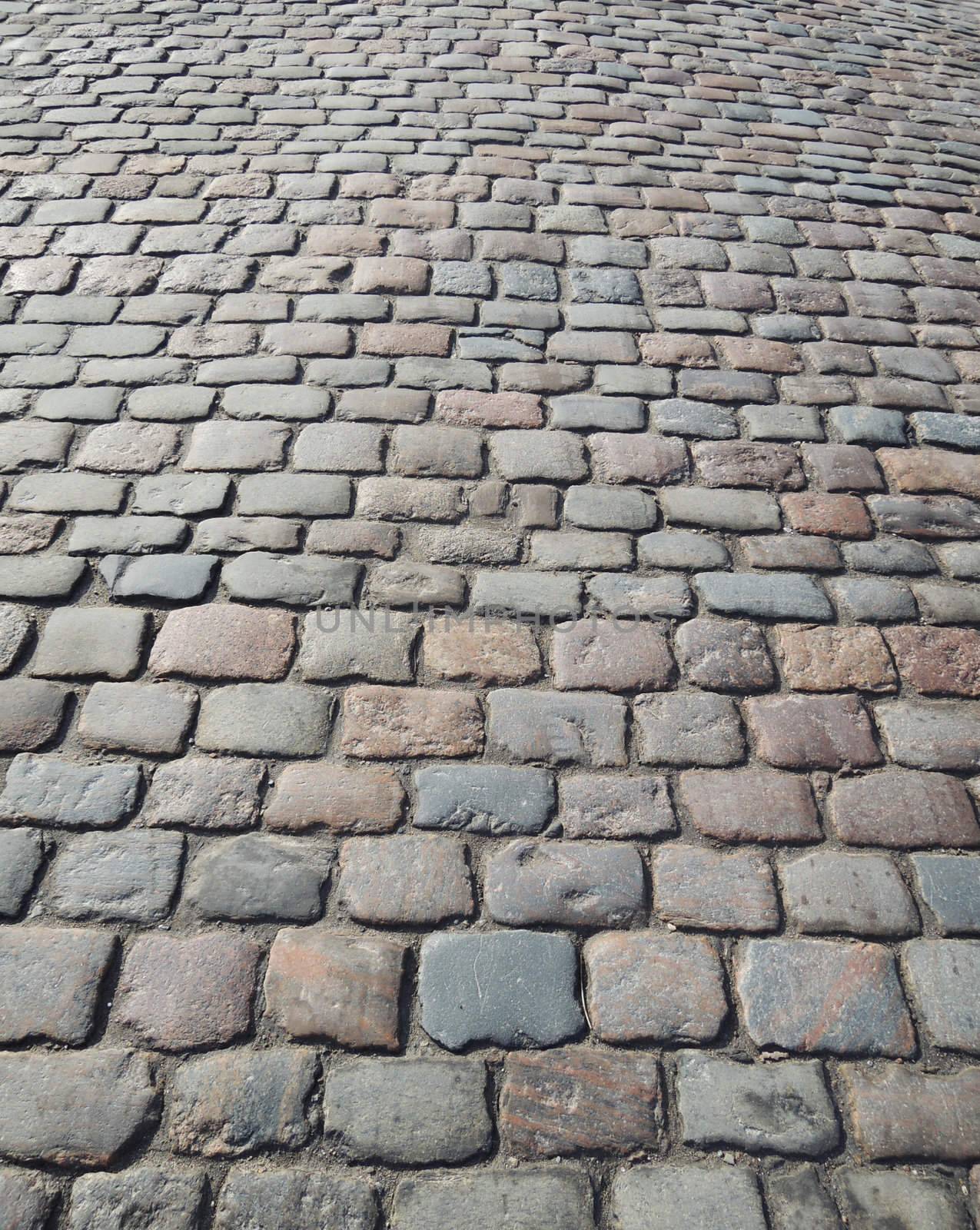 Cobblestone road by MalyDesigner