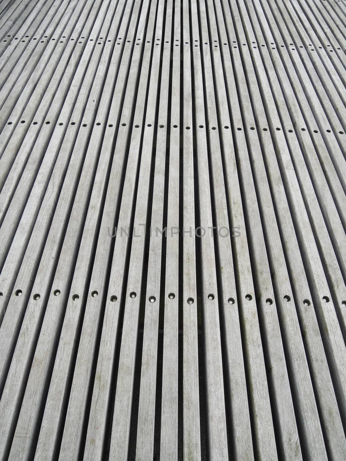 Gray wooden floor
