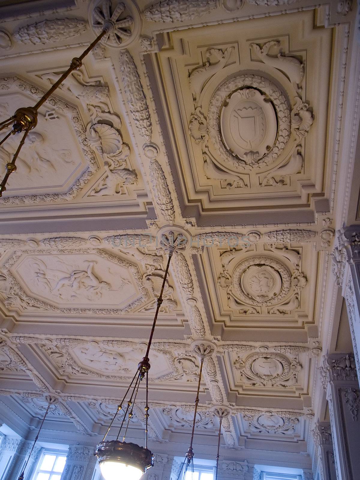 Claasical beautiful design handcraft ceiling fresco European style