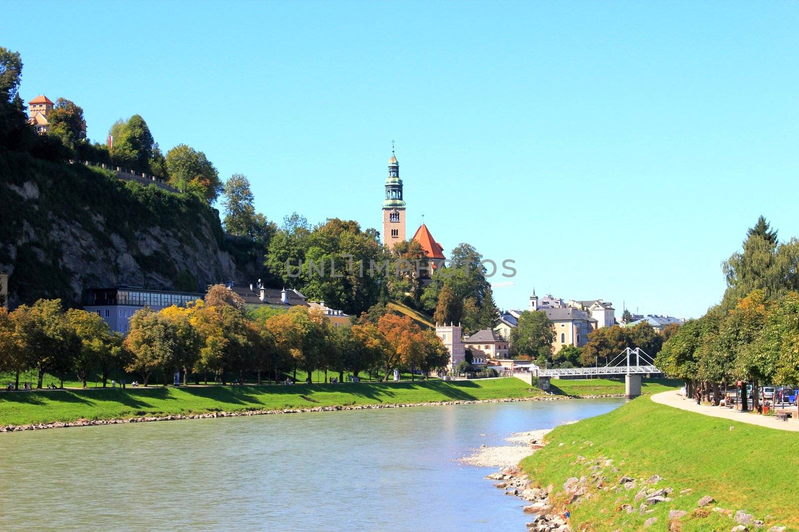 landscape of Salzburg by Metanna